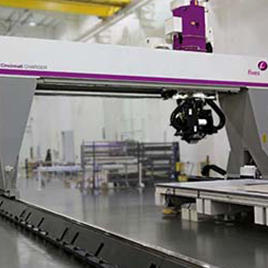 Cincinnati CHARGER Tape Layer System Automated Composites Processing תוצרת Fives Cincinnati
